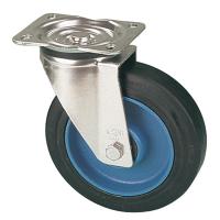 Усиленная колесная опора (ролик) серии B2, поворотная